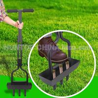China Manual Lawn Aerator with Spikes Garden Hand Tool HT5835 China factory manufacturer supplier
